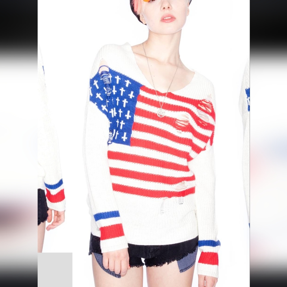 Flag Religion Sweater